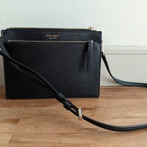 Kate Spade | black crossbody - Like new